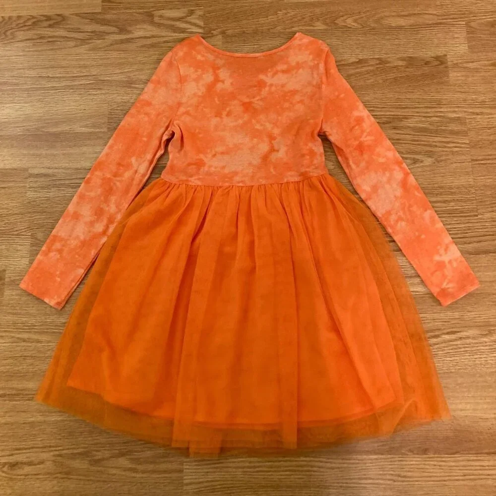 Jumping Beans Girl’s Cotton Halloween Dress  - Size 8Y